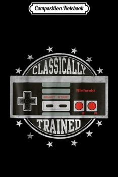 Composition Notebook: Nintendo NES Controller Classically Trained Graphic Journal/Notebook Blank Lined Ruled 6x9 100 Pages