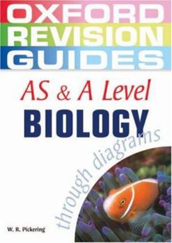 Paperback AS and A Level Biology Through Diagrams (Oxford Revision Guides) Book