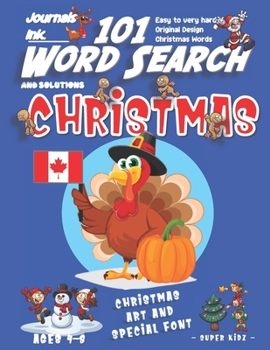 101 Word Search for Kids: SUPER KIDZ Book. Children - Ages 4-8 (US Edition).  Canadian Blue Turkey, Christmas Words with custom art interior. 101 ... (Superkidz - Christmas Word Search for Kids)
