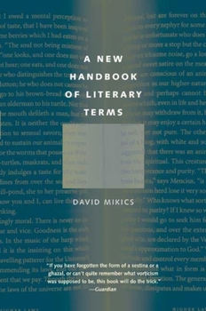 Paperback A New Handbook of Literary Terms Book