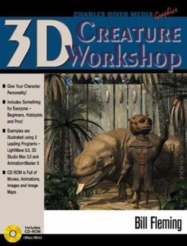 Paperback 3D Creature Workshop [With Provides a Detailed Visual Key to Development...] Book