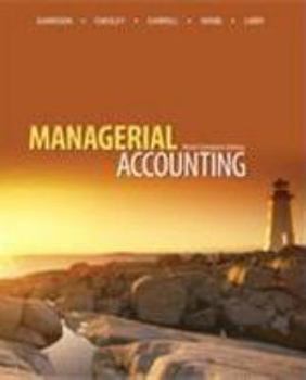 Hardcover Managerial Accounting, 9th Edition Book
