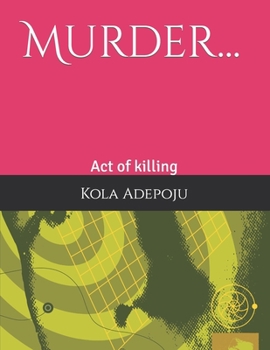 Paperback Murder...: Act of killing Book