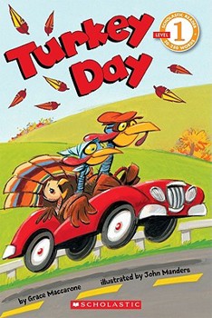 Paperback Scholastic Reader Level 1: Turkey Day Book