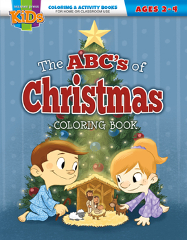 Paperback The ABCs of Christmas: Coloring Activity Books - Christmas - Ages 2-4 Book