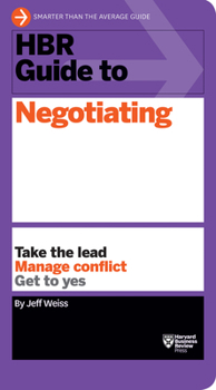 Paperback HBR Guide to Negotiating Book