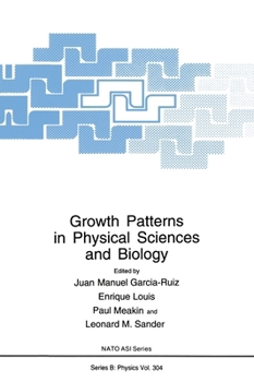 Hardcover Growth Patterns in Physical Sciences and Biology Book
