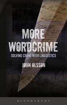 Paperback More Wordcrime: Solving Crime with Linguistics Book