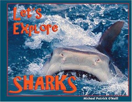 Hardcover Let's Explore Sharks Book