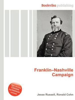 Paperback Franklin-Nashville Campaign Book