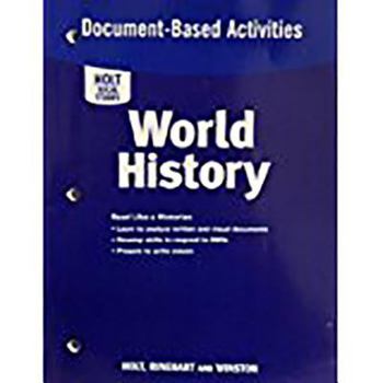 Paperback World History Full Survey: Document-Based Activities for World History Book