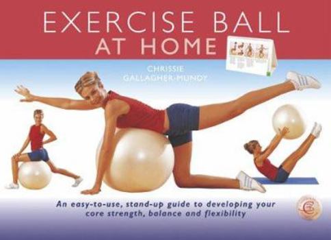 Spiral-bound Exercise Ball at Home Book
