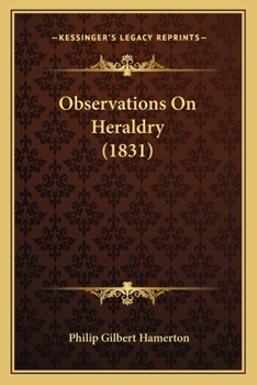 Paperback Observations On Heraldry (1831) Book