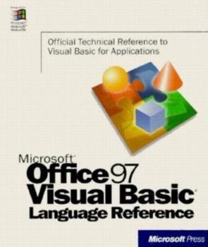 Paperback Microsoft Office 97 Visual Basic Language Reference Book