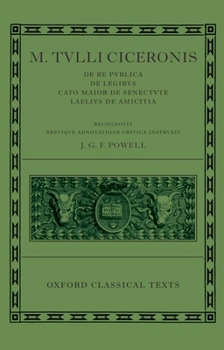 Hardcover de Republica, de Legibus, Cato Maior de Senectute, Laelius de Amicitia Book