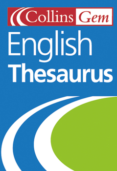 Paperback Collins Gem - English Thesaurus Book