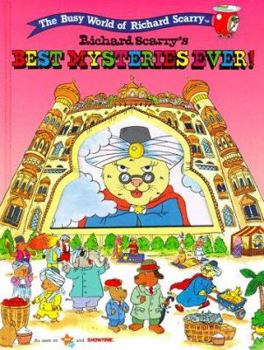 Hardcover Richard Scarry's Best Mysteries Ever! Book