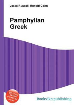 Paperback Pamphylian Greek Book