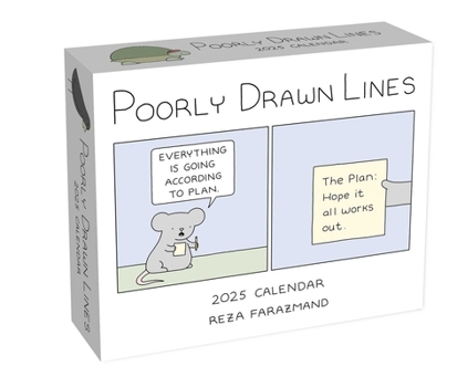 Calendar Poorly Drawn Lines 2025 Day-To-Day Calendar Book