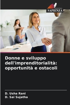 Paperback Donne e sviluppo dell'imprenditorialità: opportunità e ostacoli [Italian] Book