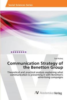 Paperback Communication Strategy of the Benetton Group Book