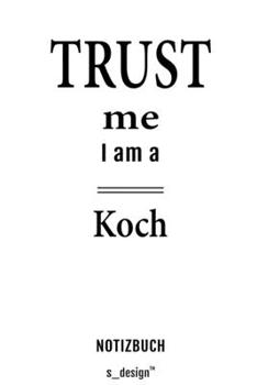 Notizbuch für Köche / Koch / Köchin: Originelle Geschenk-Idee [120 Seiten  kariertes blanko Papier] (German Edition)