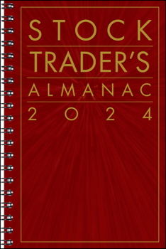 Spiral-bound Stock Trader's Almanac 2024 Book