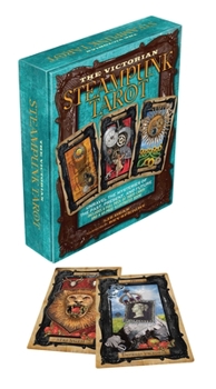 Paperback Victorian Steampunk Tarot: Unravel the Mysteries of the Past, Present, and Future [With 78 Tarot Cards] Book