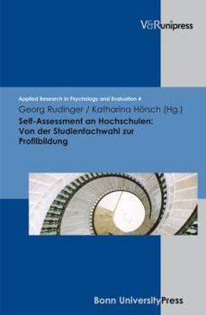 Hardcover Self-Assessment an Hochschulen: Von Der Studienfachwahl Zur Profilbildung [German] Book