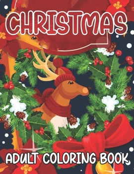 Adult Coloring Book Christmas: 50 Wanderful Christmas Holiday High-Quality Perforated Coloring Page