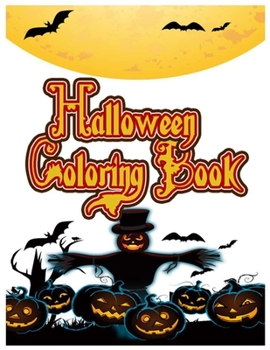 Paperback Halloween Coloring book