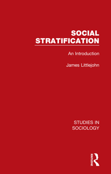 Hardcover Social Stratification: An Introduction Book