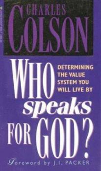 Mass Market Paperback Who Speaks for God? Book