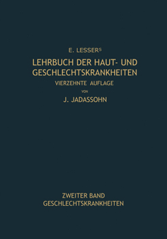 Paperback Lehrbuch Der Haut- Und Geschlechtskrankheiten [German] Book