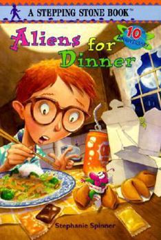 School & Library Binding Aliens for Dinner Book