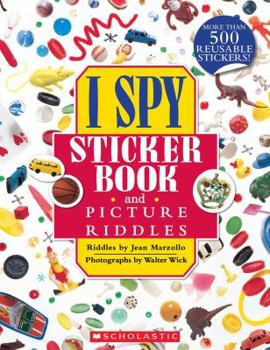 I Spy Sticker Book and Picture Riddles - Book  of the I Spy