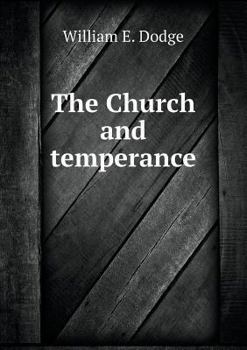 Paperback The Church and temperance Book