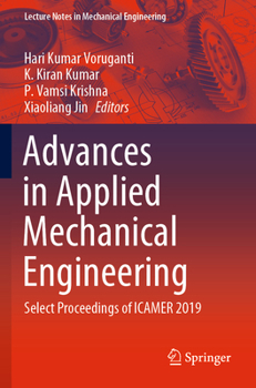 Paperback Advances in Applied Mechanical Engineering: Select Proceedings of Icamer 2019 Book