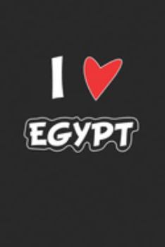 Egypt: Notebook, Journal Gift Idea for Globetrotters and Travel Fans dot grid 6x9 120 pages