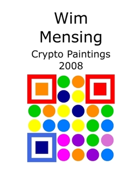 Paperback Wim Mensing Crypto Paintings 2008 Book