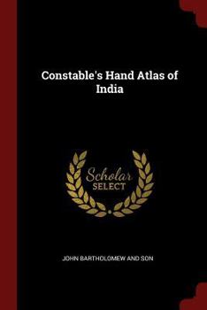 Paperback Constable's Hand Atlas of India Book