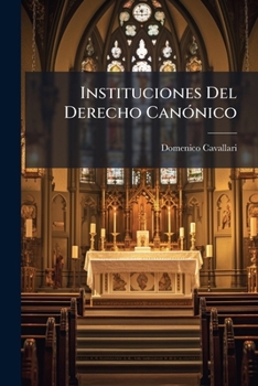 Paperback Instituciones Del Derecho CanÃ3nico [Spanish] Book