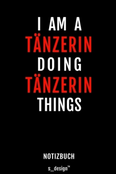Notizbuch für Tänzer / Tänzerin: Originelle Geschenk-Idee [120 Seiten gepunktet Punkte-Raster blanko Papier] (German Edition)