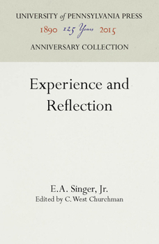 Hardcover Experience and Reflection Book