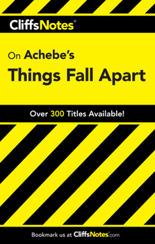 Paperback Cliffsnotes on Achebe's Things Fall Apart Book