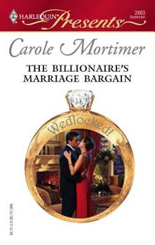 Mass Market Paperback The Billionaire's Marriage Bargain Book