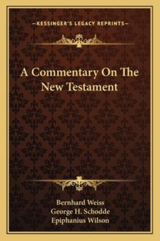 A Commentary On The New Testament
