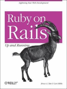 Paperback Ruby on Rails: Up and Running Book