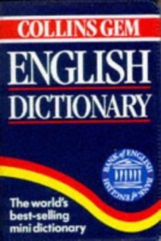 Hardcover Collins Gem English Dictionary (Collins Gems) Book