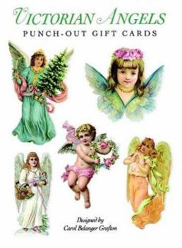 Paperback Victorian Angels Punch-Out Gift Cards: 16 Designs Book